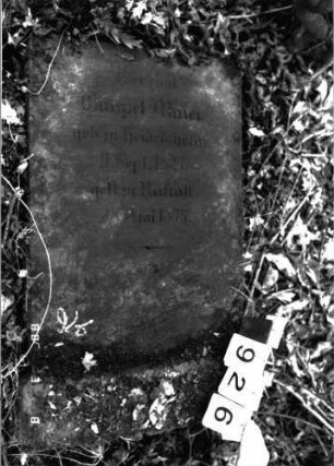 Grabstein 926
