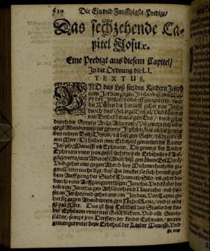 Das sechzehende Capitel Josuae.