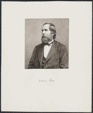 Icones Professorum Marpurgensium — Bildnis des Wilhelm Ferdinand Roser (1817-1888)