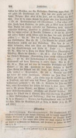 284 Miscellen