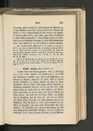 1517. Heise (Karl Johann 2.).