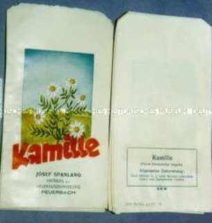 Tüten für Heilkräuter "Kamille"