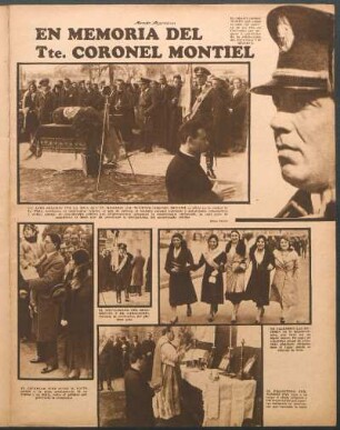 En memoria del Tte. coronel Montiel [Fotografías]
