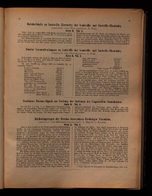Bahnhofshalle zu Louisville (Kentucky) der Louisville- und Nashville-Eisenbahn, construirt von Oberingenieur A. Fink.