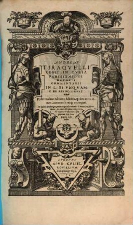 Commentarii in L. si unquam C. De revoc. donationibus