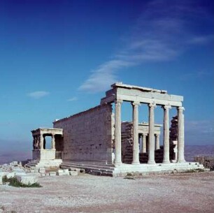 Athen, Akropolis, Erechtheion von Südosten