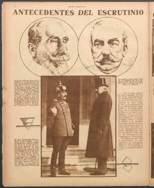 Antecedentes del escrutinio