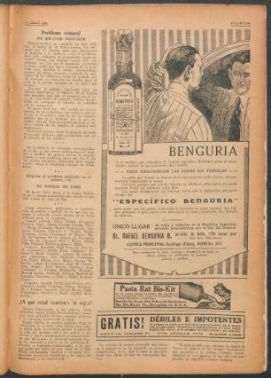 Problema semanal : Un militar previsor