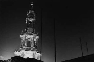 Turm der Katholischen Hofkirche
