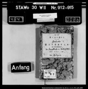 Zivilstandsregister Wolfenbüttel, Hauptkirche BMV