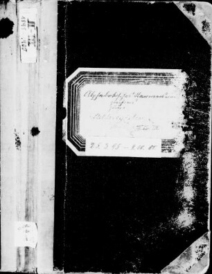 Alphabetisches Namensverzeichnis zum Melderegister
