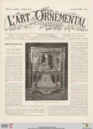 Nr. 4 (24 Février 1883)
