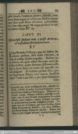 Caput III. Historia Fisci Judaici inde a pulso Archelao, ad exscidium Hierosolymitanum