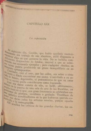 Capítulo XIX - La exposición