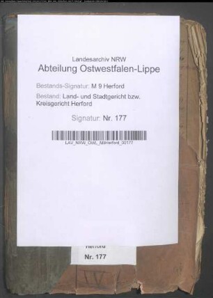 Geschäftsgang Gen. / Spez.