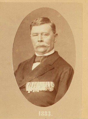 Bildnis von Heinrich Christoph Niese ( 1810-1887)