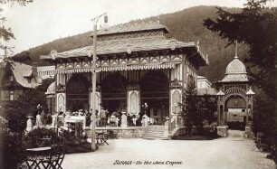 Sinaia - Ansicht Café Capsa