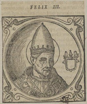 Bildnis von Papst Felix III.