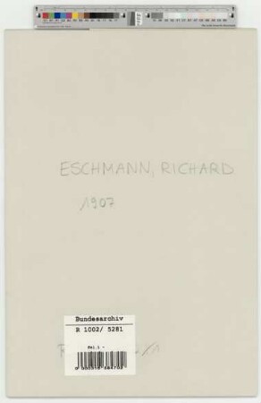 Eschmann, Richard, Schreiber