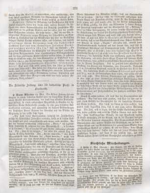 271-272 Kirchliche Mittheilungen