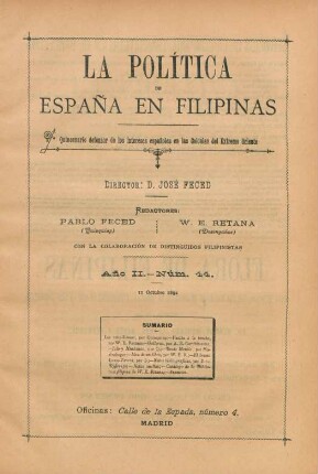Núm. 44. 11 Octubre 1892