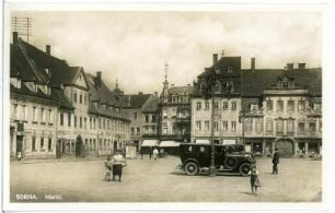 Borna. Markt