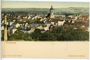 Eilenburg. Blick auf Eilenburg