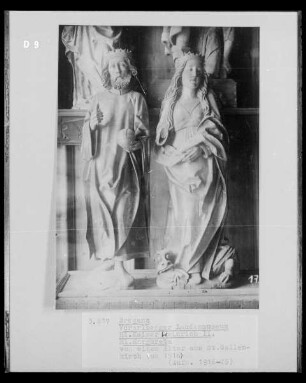 Die heilige Margaretha und Kaiser Heinrich II.