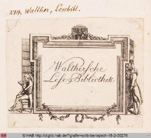 Exlibris der Familie Walther