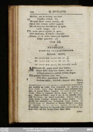 Ode XII. ad Neobulen.