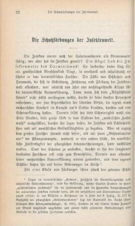 22-38 Die Schutzfärbungen der Insektenwelt
