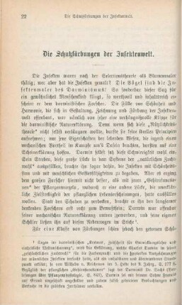 22-38 Die Schutzfärbungen der Insektenwelt