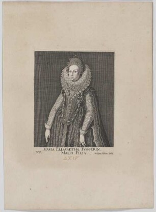 Bildnis der Maria Elisabetha Fvggerin