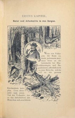Arbeitergestalten aus den bayerischen Alpen