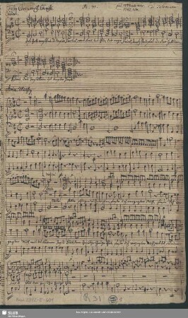 Choral: Ist Gott versöhnt und unser Freund