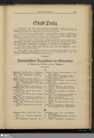 Stadt Penig