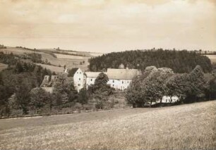 Schloss Lauenstein : Lauenstein, Schloss von Südwesten gesehen