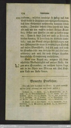 Bemerkte Drukfehler