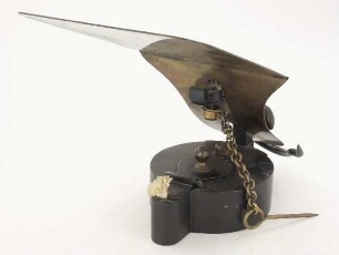 Grubenlampe (Öllampe, "Froschlampe")