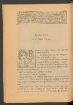 Capítulo CXXI -El último jornal