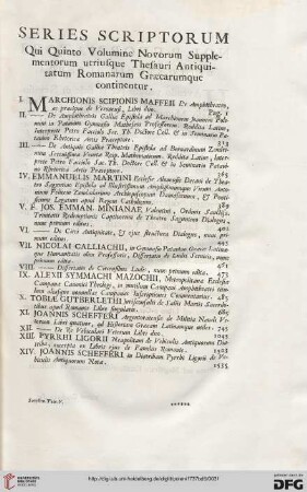 Series scriptorum