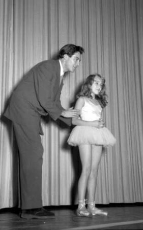 Freiburg: Filmpalast, Siegfried Breuer und Christine Kaufmann im Ballettdress
