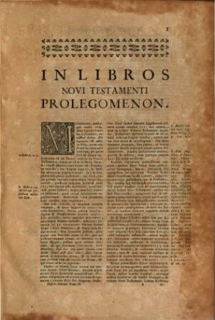 Prolegomena in S[anctae] Scripturae libros, 2