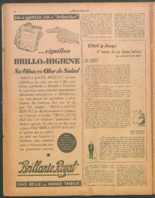 Ethel y Jorge al través de un diario íntimo