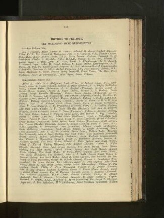 Notices To Fellows.