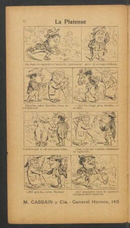 La Platense - [Cómic, publicidad]