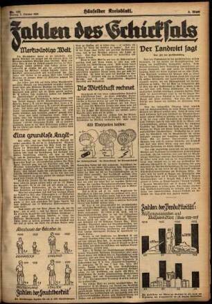 Dritte Ausgabe vom Freitag, den 05. Oktober 1934.