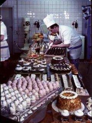 Patisserie des Interhotels "Zum Löwen" in Leipzig