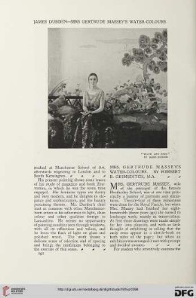 90: Mrs. Gertrude Massey's water-colours