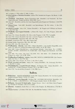 Italien (Nr. 664-722)